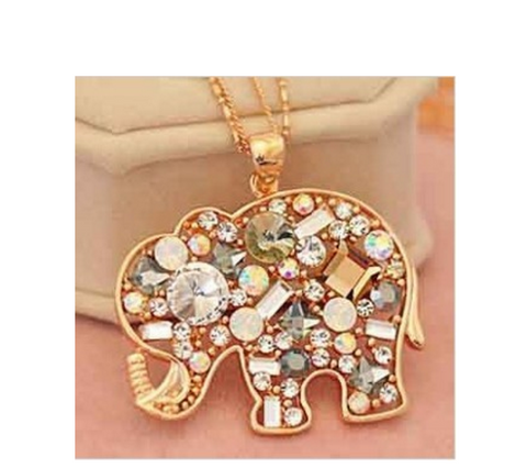 Lovely Elephant Pedant Necklace