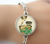 Bracelet Dog lover Jewelry Dog In Basket