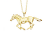 Running Horse Pendant Necklace