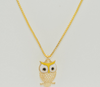 Owl Necklaces & Pendants Vintage Oil