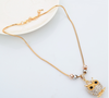 Crystal Love Owl Necklace Design Pendant