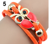 Fashion Owl Cuff Bracelet Vintage Multi-layer Bangle