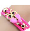 Fashion Owl Cuff Bracelet Vintage Multi-layer Bangle