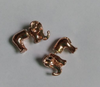 Single Elephant Stud Earrings