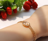 Rose Charm Strand Dog Bracelets