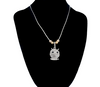 Crystal Love Owl Necklace Design Pendant